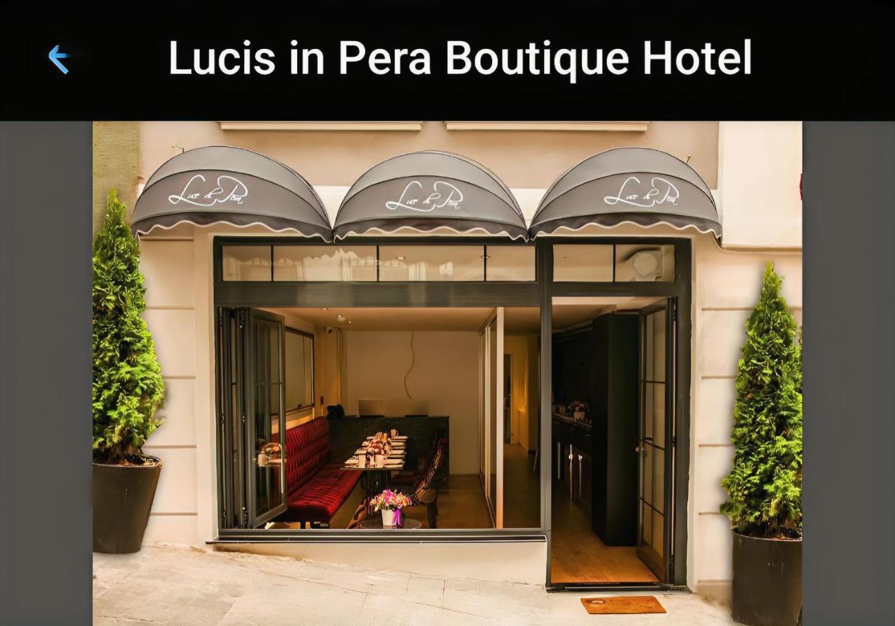 Lucis In Pera Boutique Hotel Истанбул Екстериор снимка